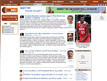 Tablet Screenshot of afrobasket.com